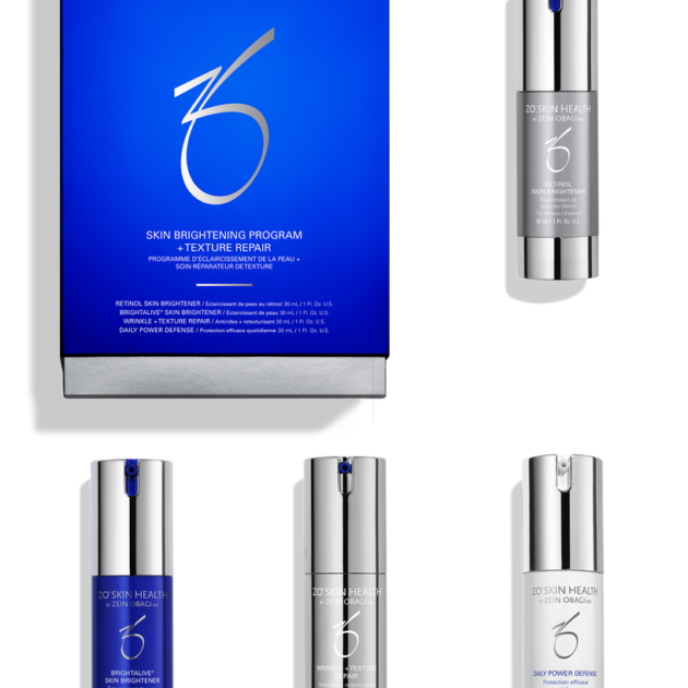 Skin Brightening Program + Texture Kit
